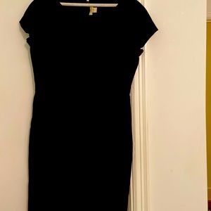J Crew black dress